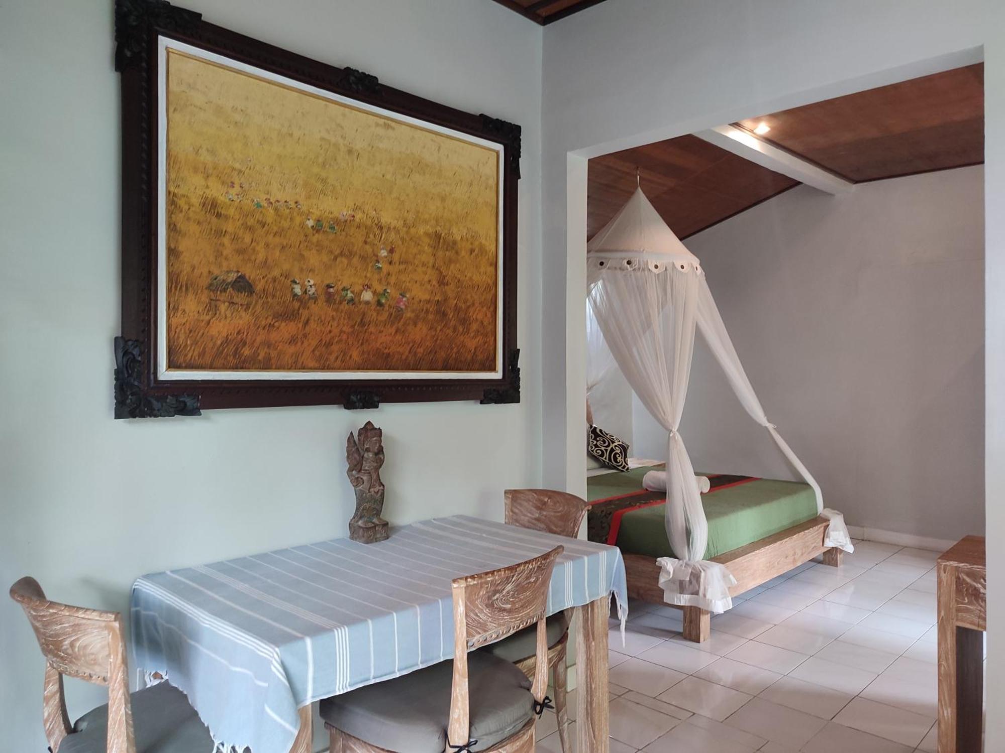 Bhuana Shanti Homestay Ubud Rum bild