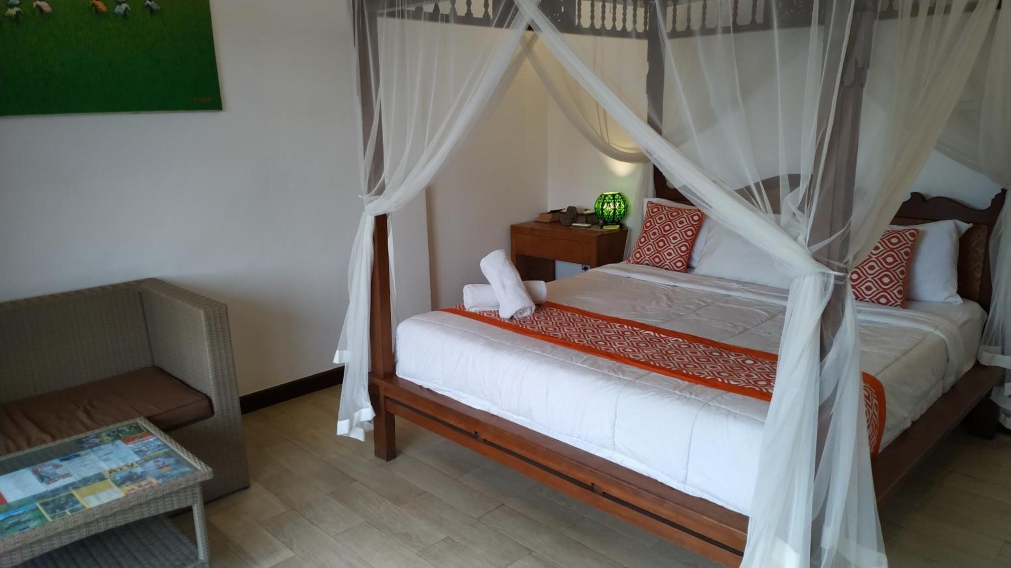 Bhuana Shanti Homestay Ubud Rum bild