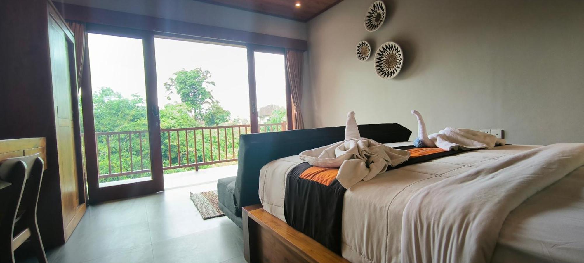 Bhuana Shanti Homestay Ubud Rum bild